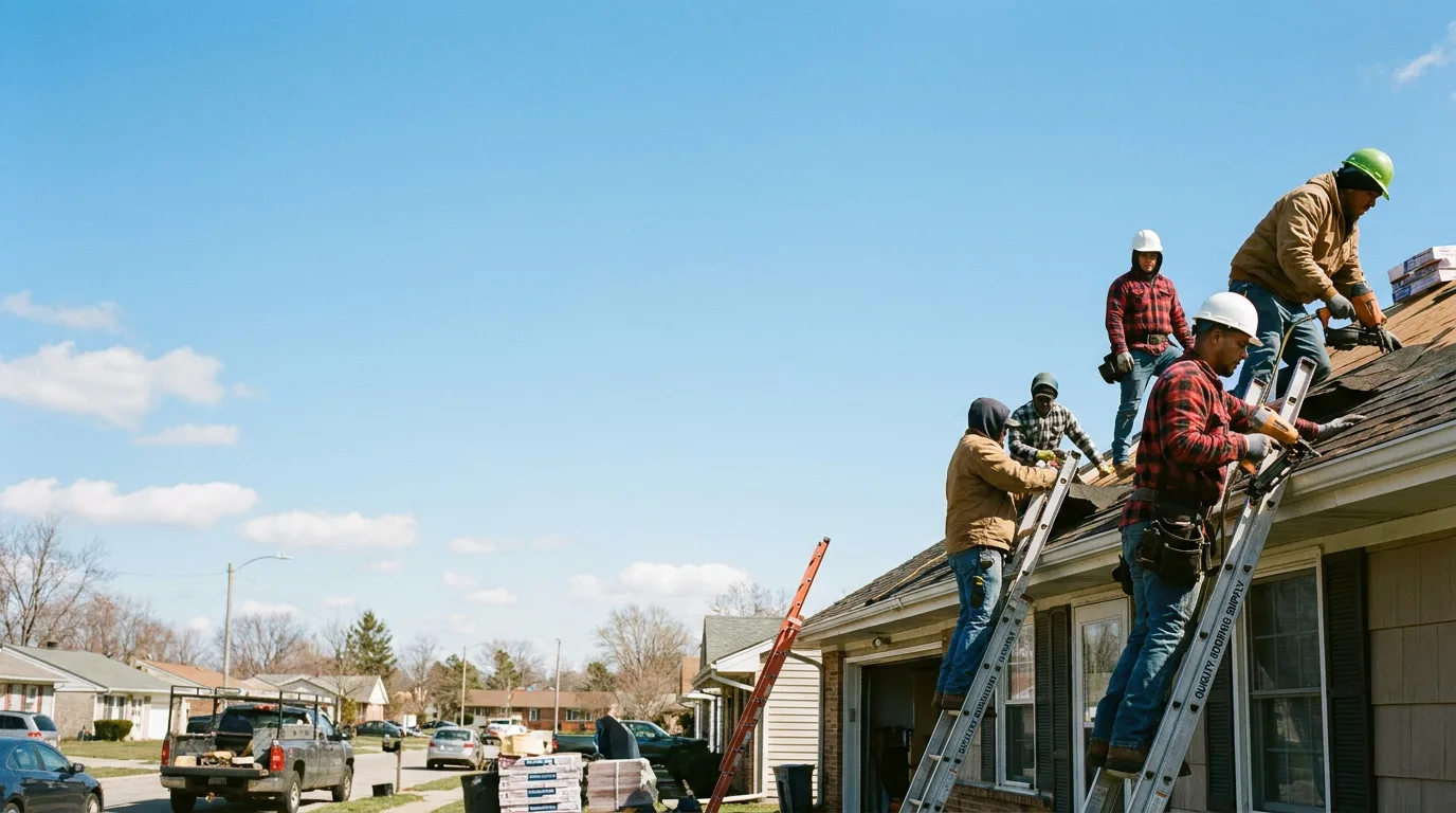 Roofing in Fraser, MI near me